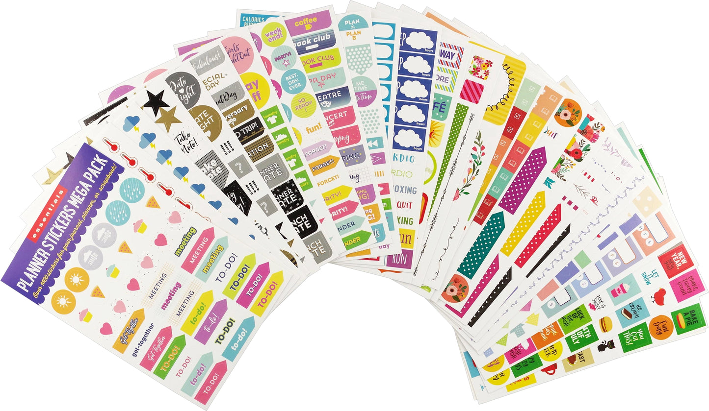 Essentials Planner Stickers Mega Pack