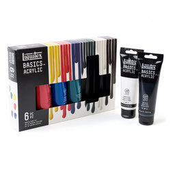 Liquitex BASICS® Acrylic 6 Color 4oz Tube Set