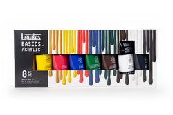 Liquitex BASICS® Acrylic 8 Color 75ml Tube Set