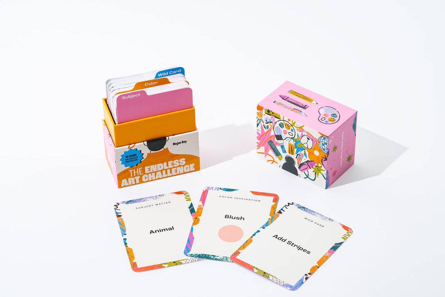 The Endless Art Challenge Card Deck (Gifts for Creatives)
