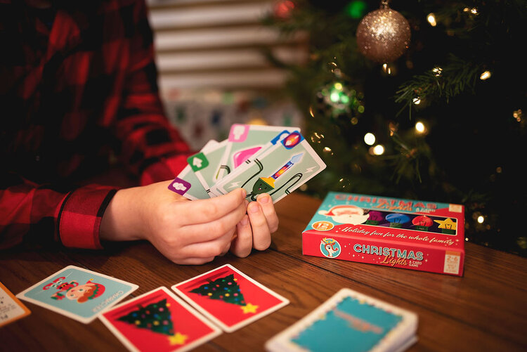 Christmas Lights Card Game