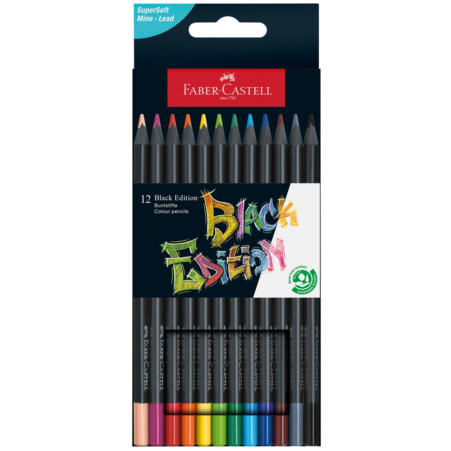 Black Edition Colored Pencils