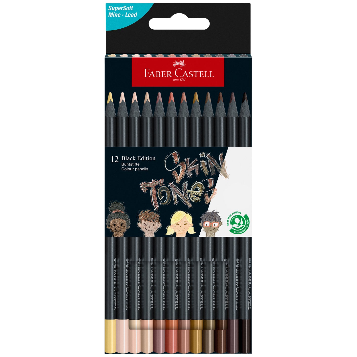 Black Edition Colored Pencils