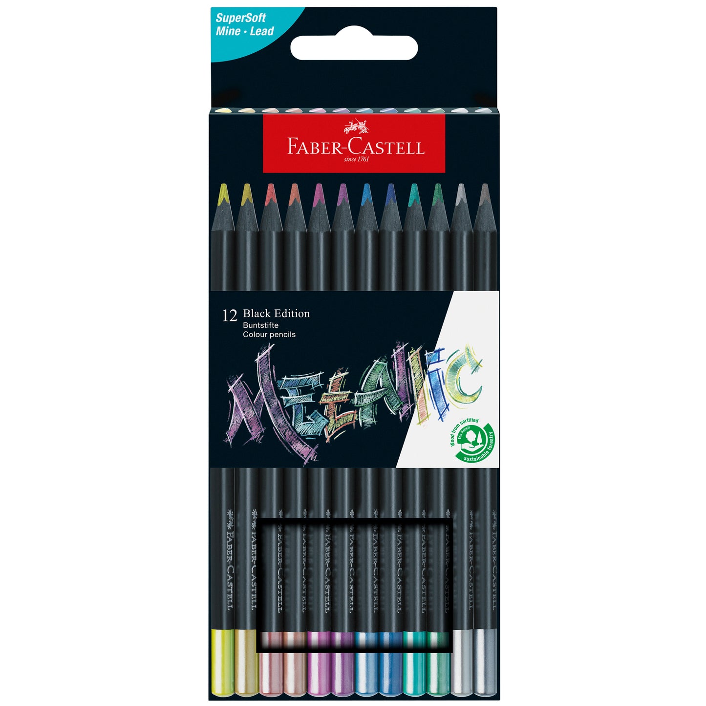 Black Edition Colored Pencils