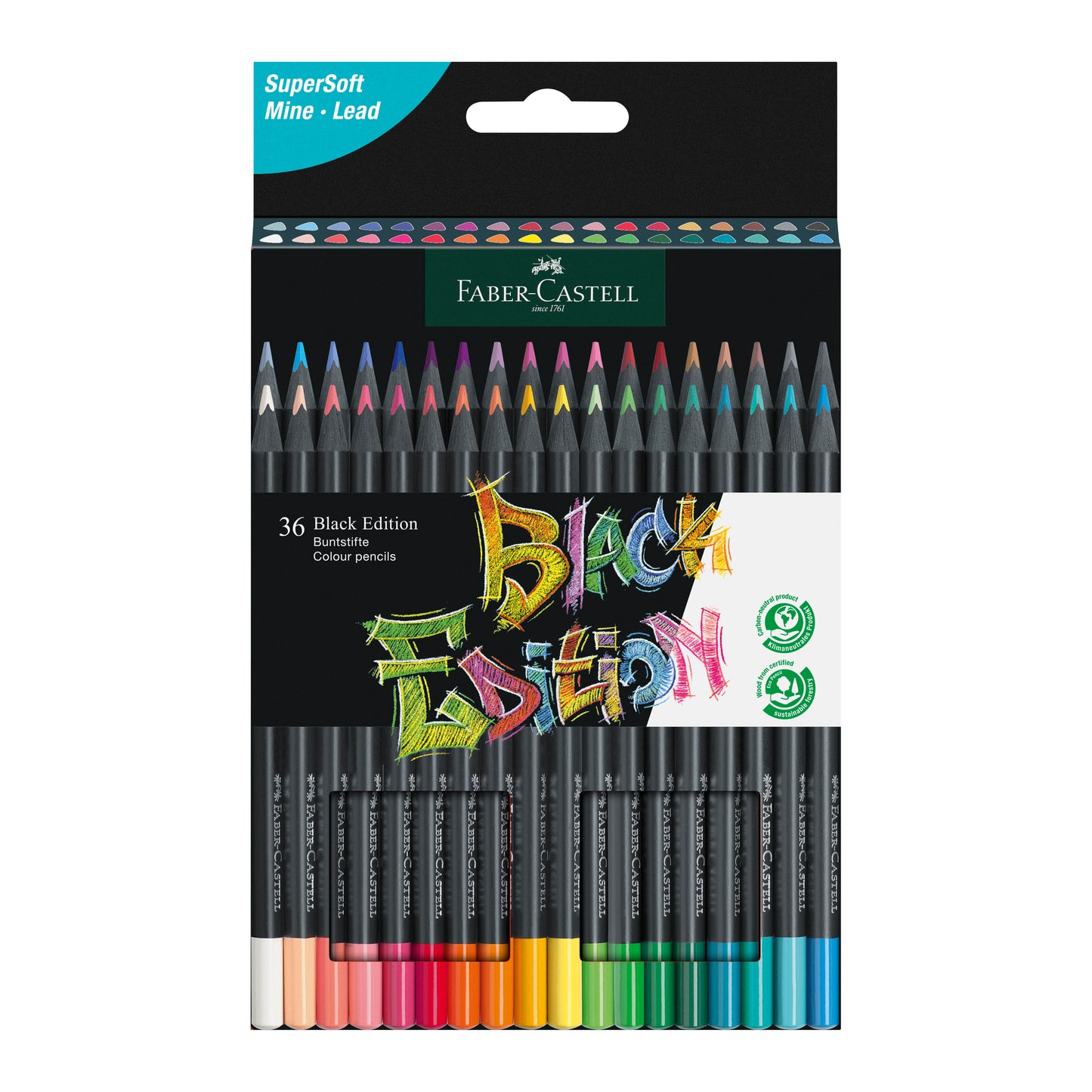 Black Edition Colored Pencils