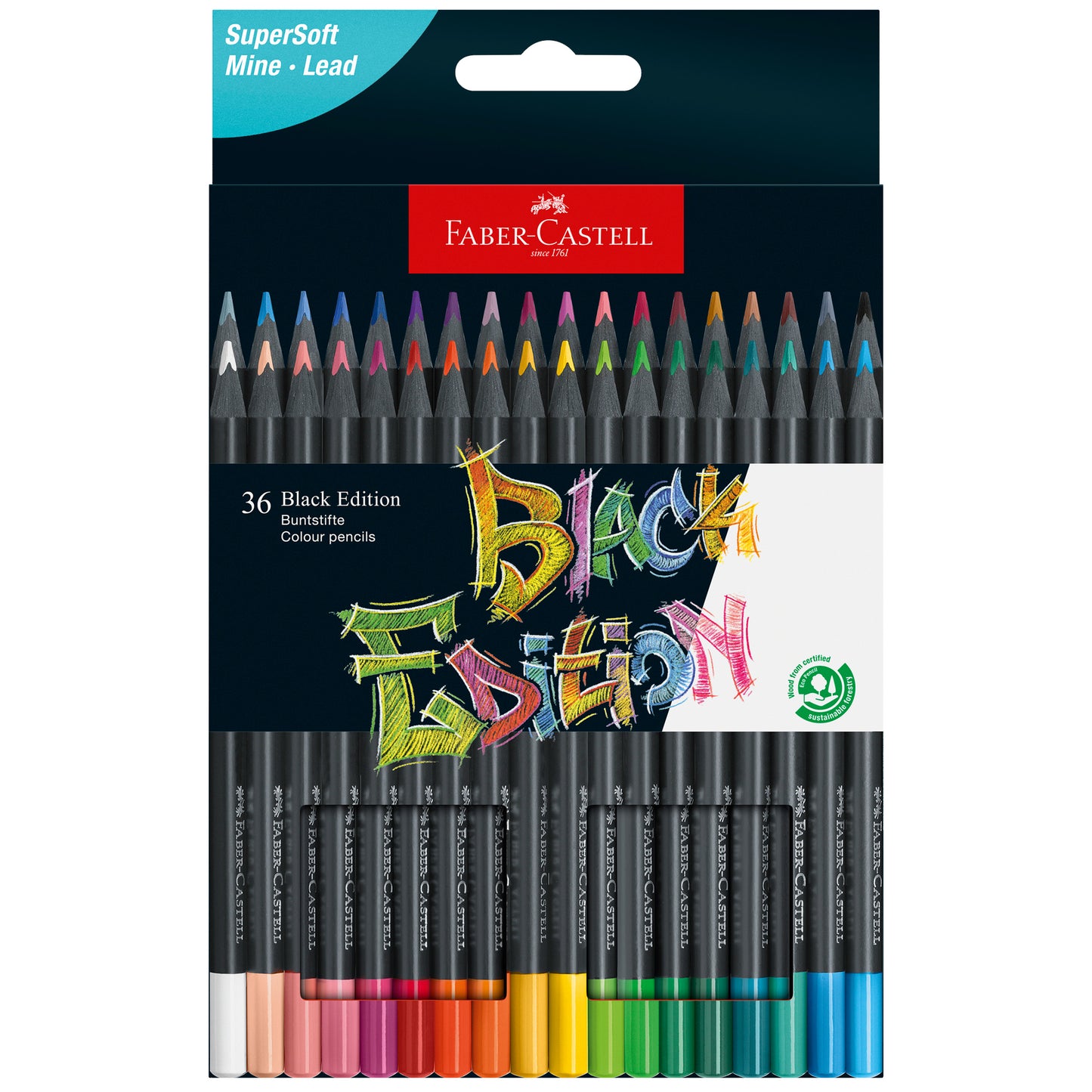 Black Edition Colored Pencils