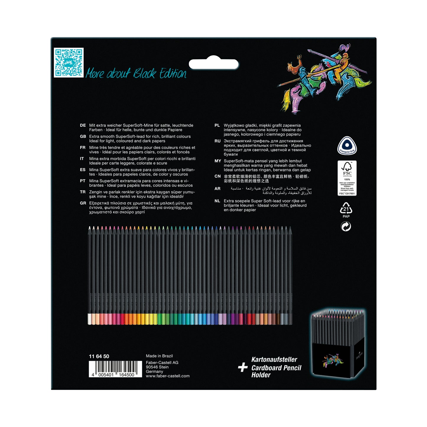 Black Edition Colored Pencils
