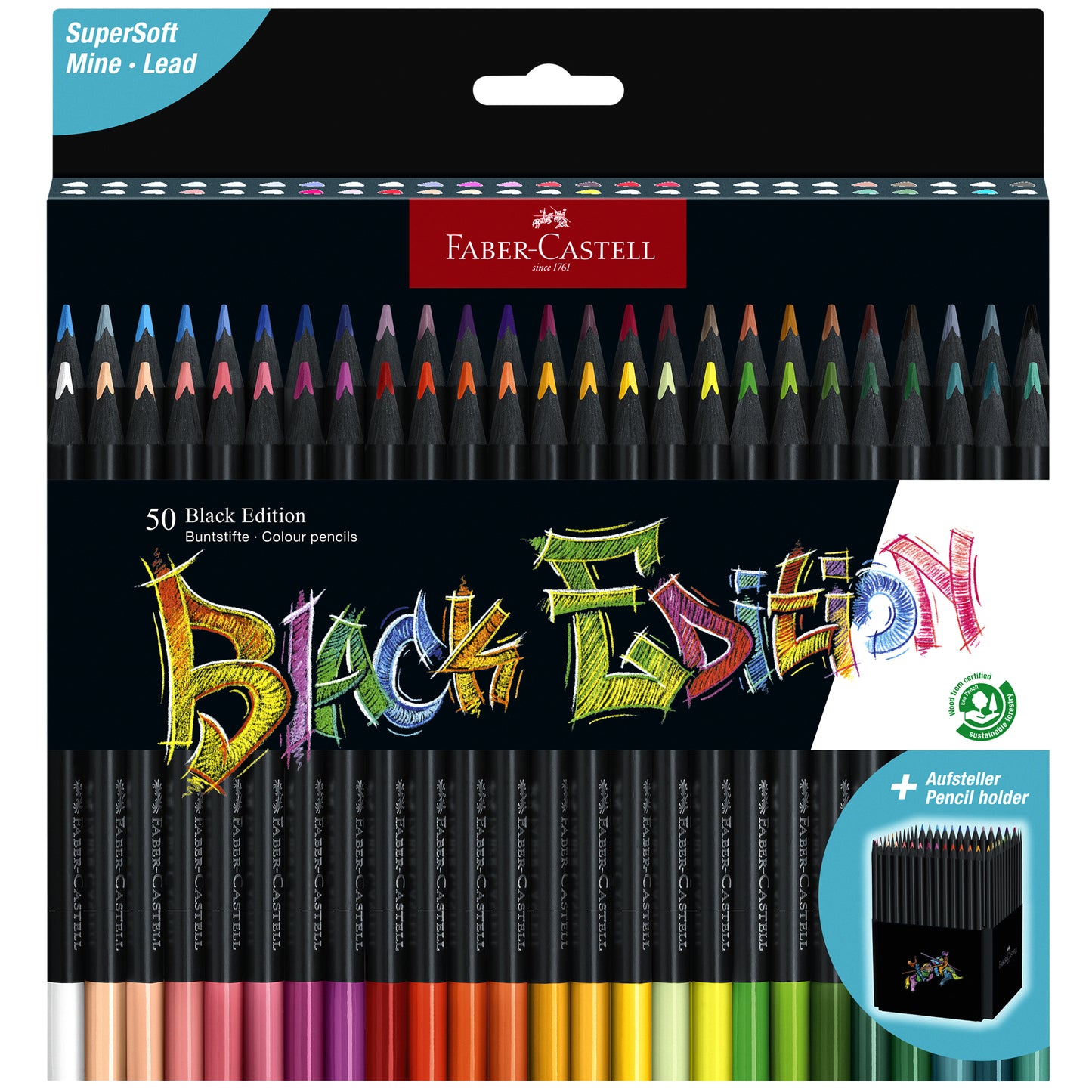 Black Edition Colored Pencils