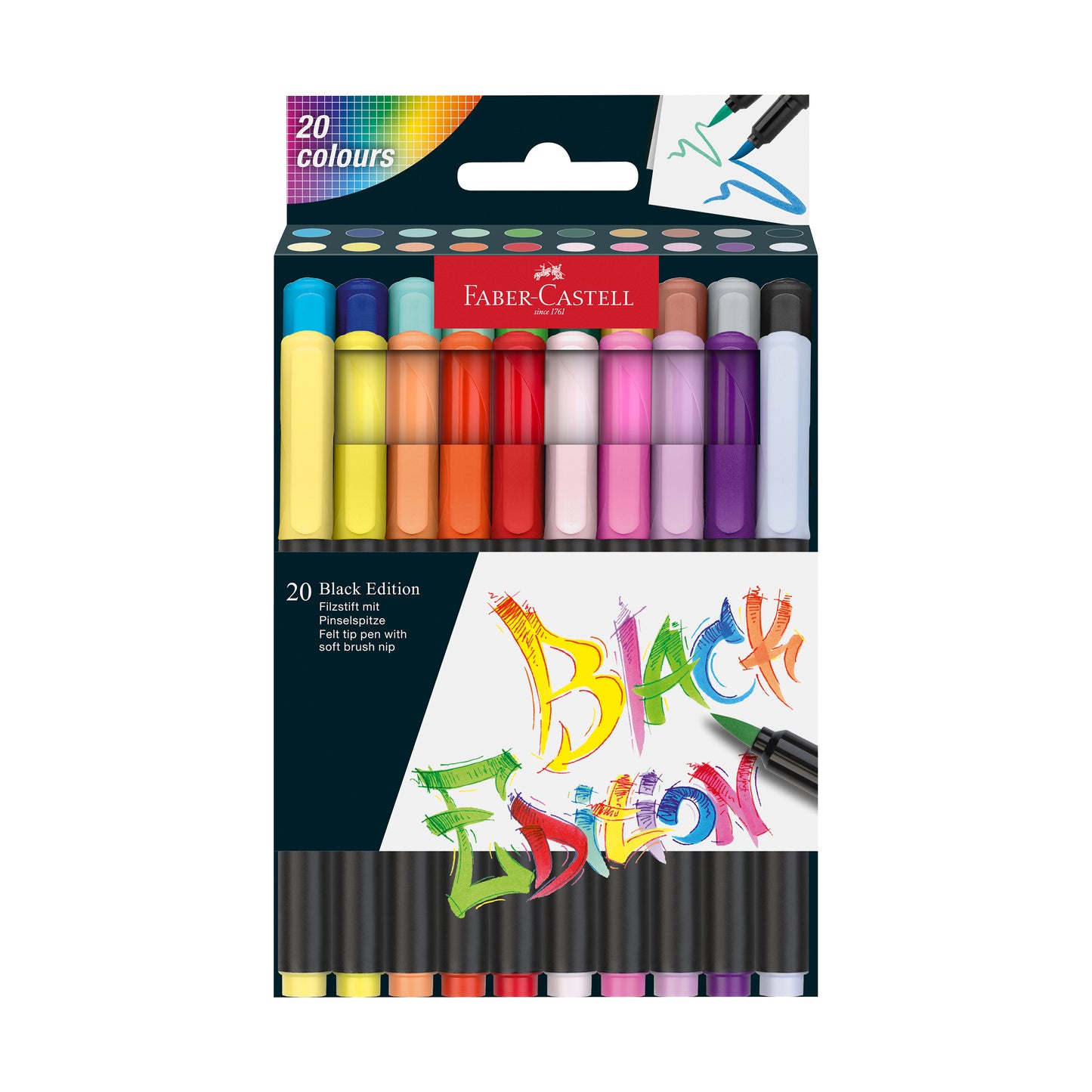Black Edition Brush Pens