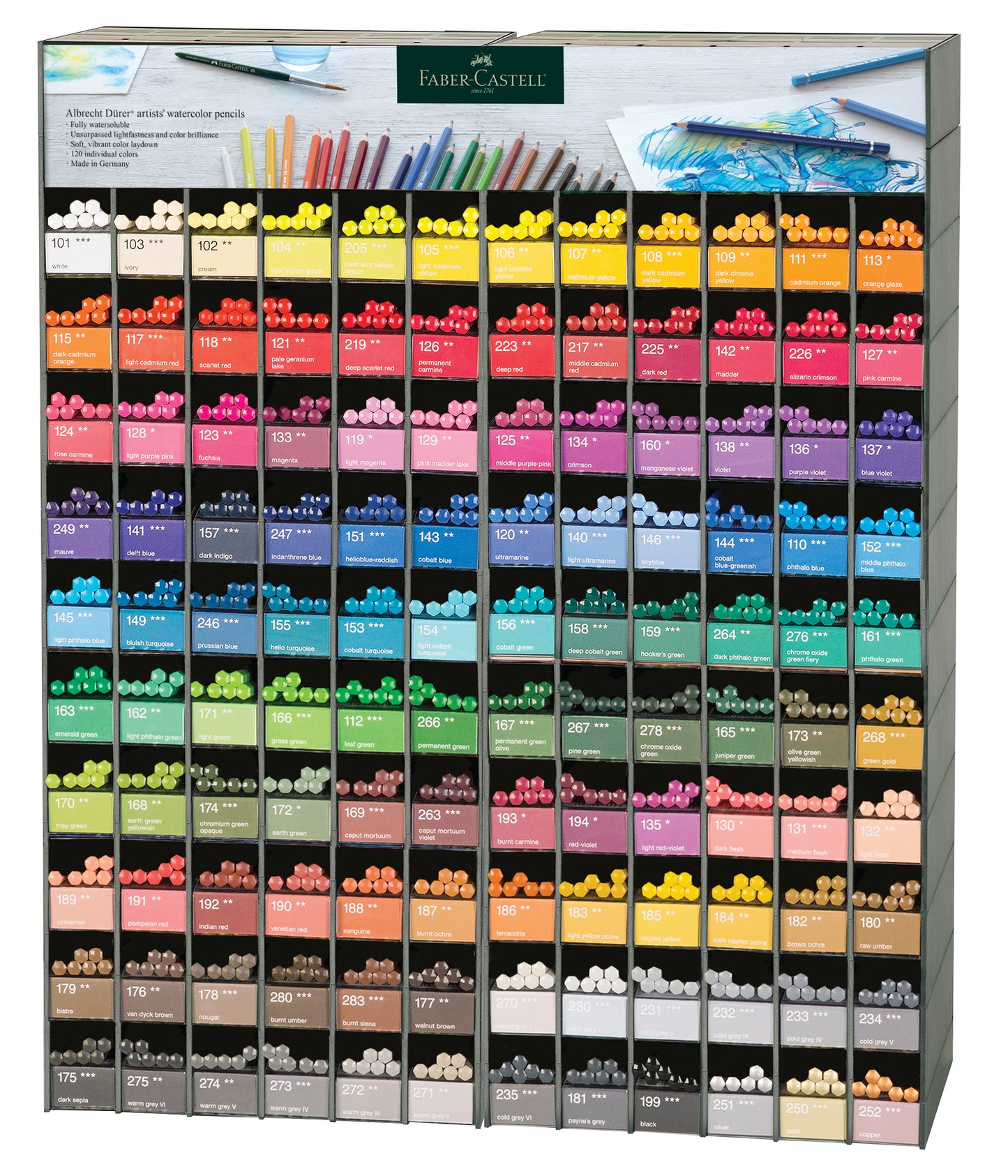 Albrecht Durer Watercolor Pencil (Colors 169-283)