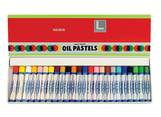 Holbein Academic Oil Pastels Set Of 24