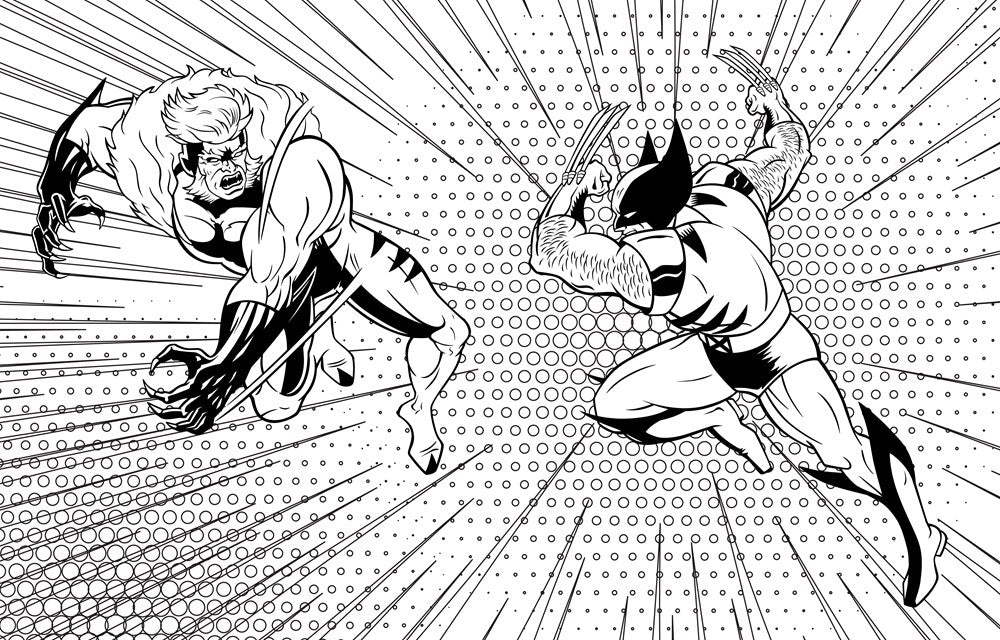 The Official X-Men Coloring Book