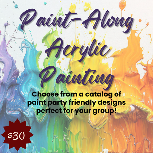 Acrylic Paint-Along Classes