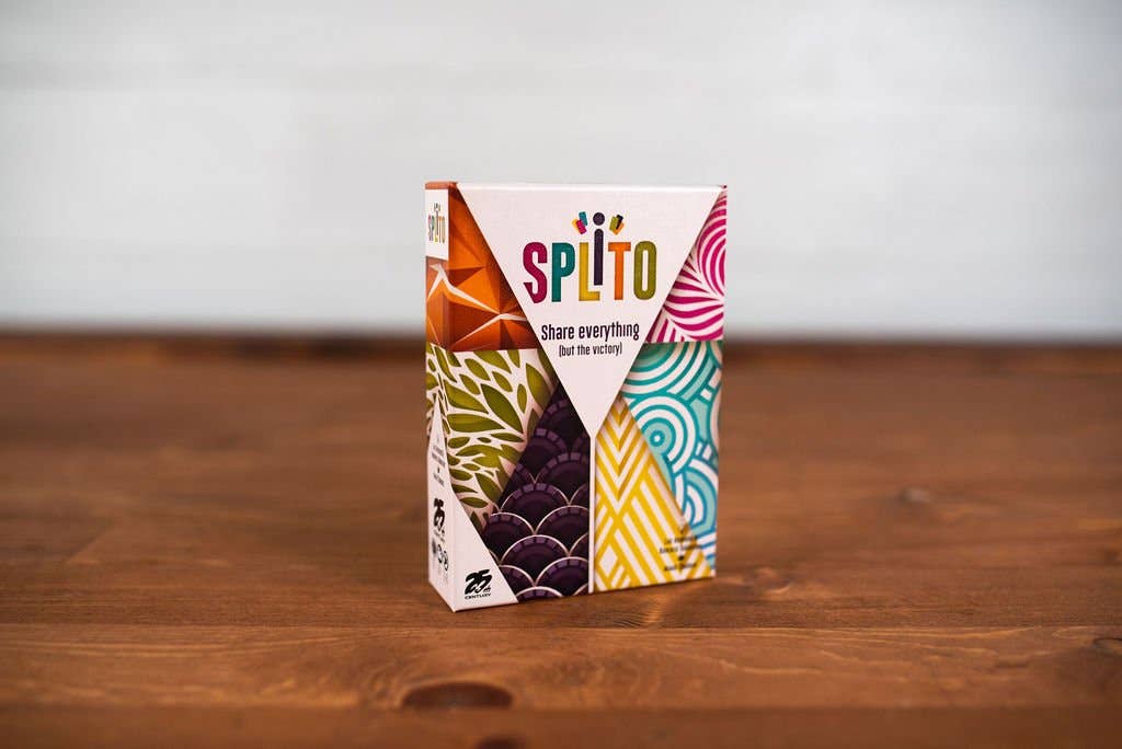 Splito Fast-Paced Card Game for 3-8 Players, Ages 8+