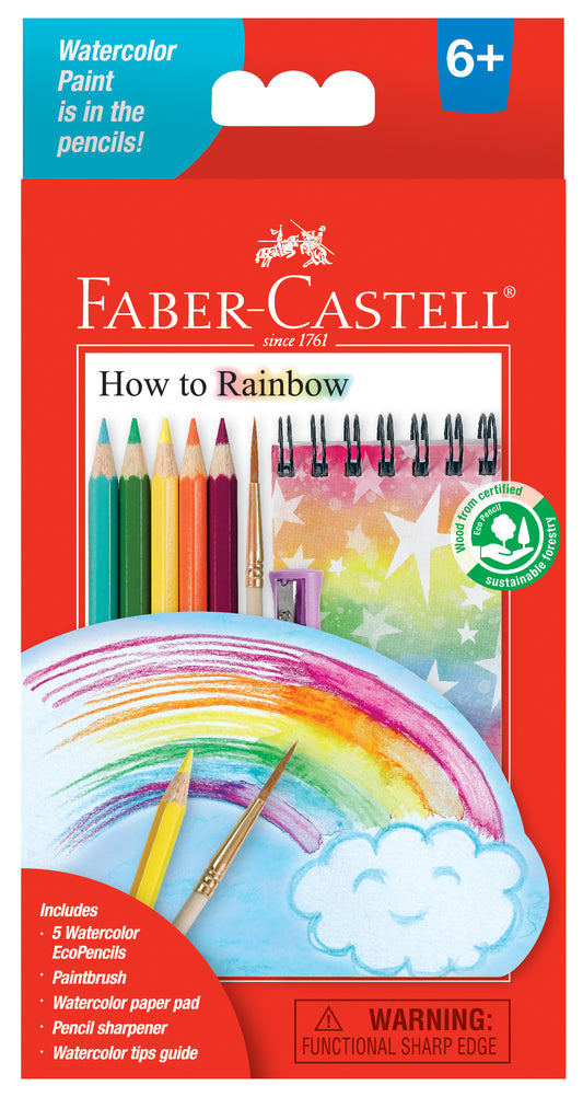 How To Rainbow Watercolor Pencils Starter Set