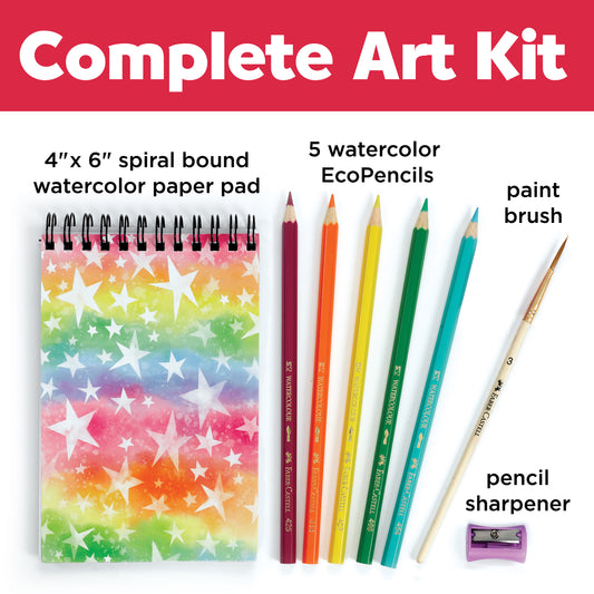 How To Rainbow Watercolor Pencils Starter Set