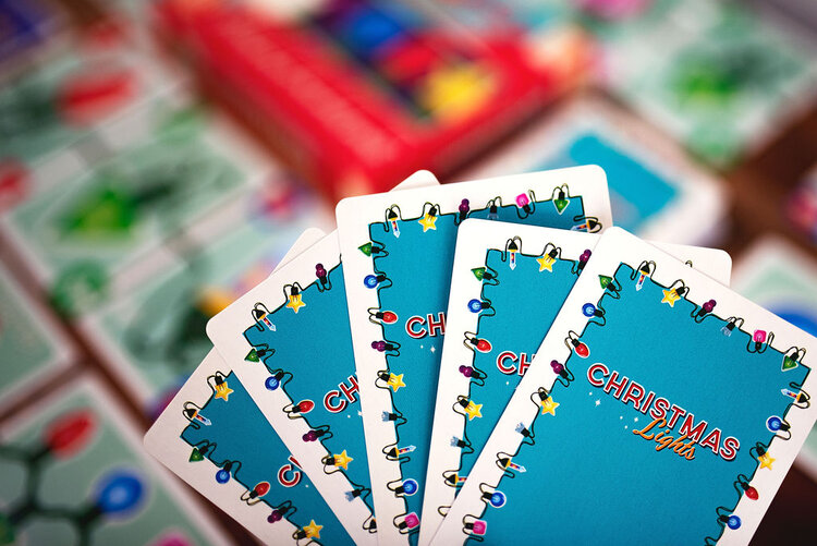 Christmas Lights Card Game