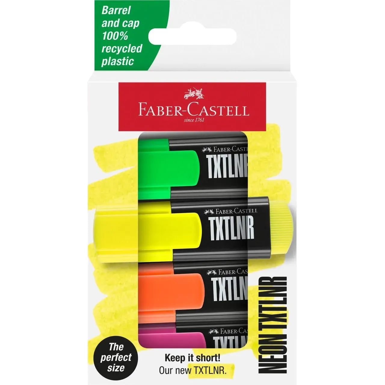 Textliner Mini Neon 4ct