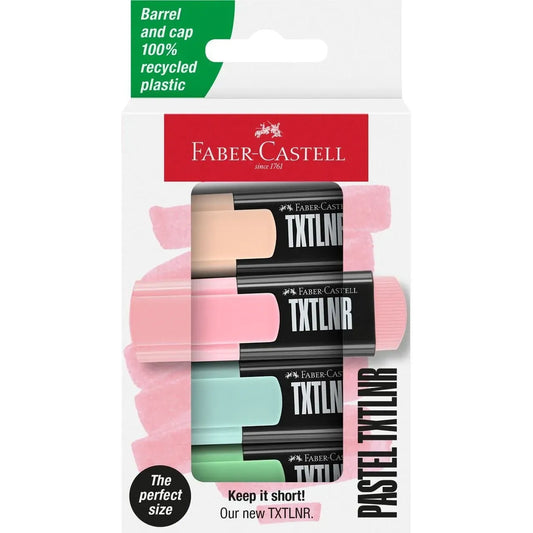 Textliner Mini Pastel 4ct
