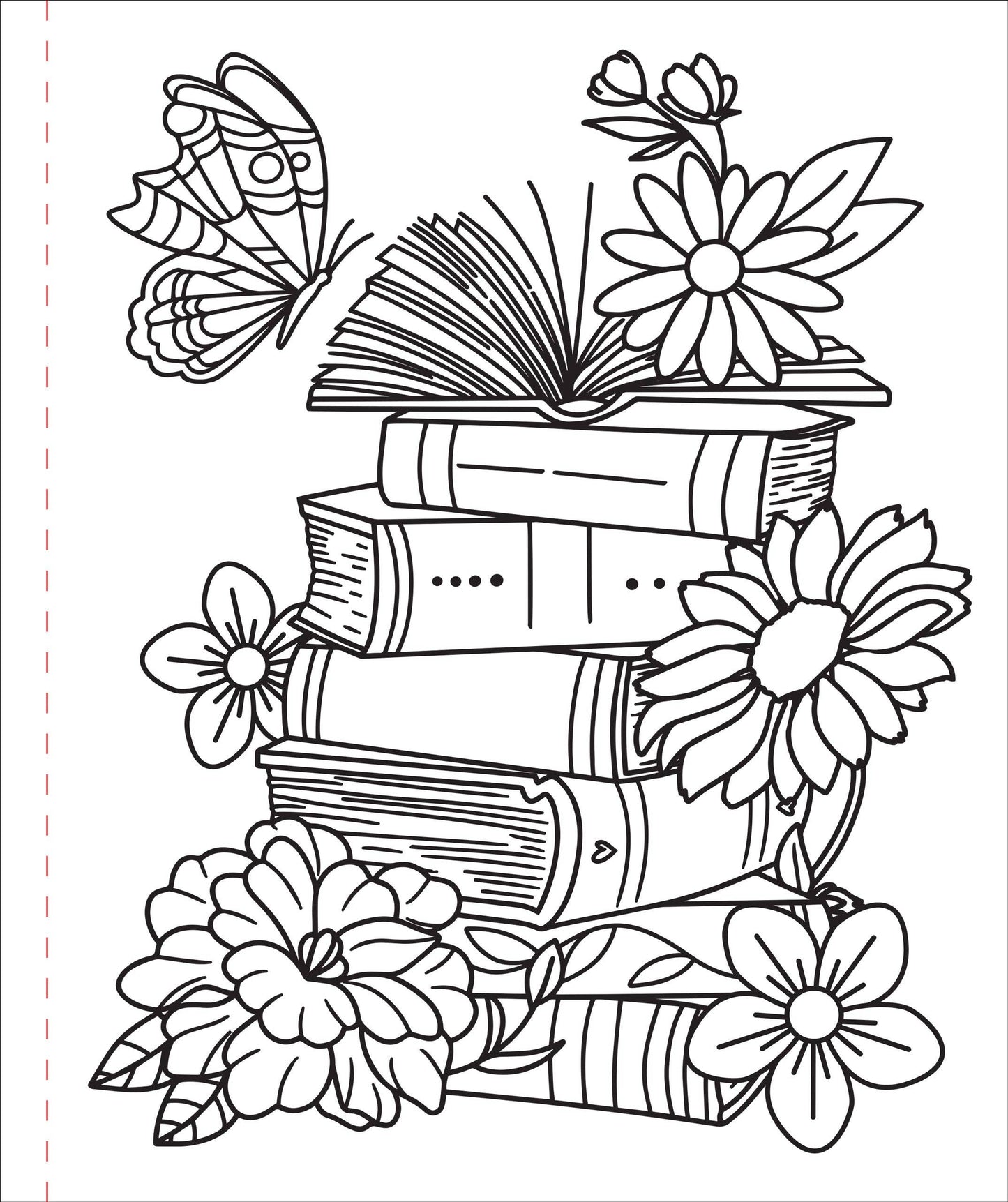 Large Print Coloring Book - Home Sweet Home
