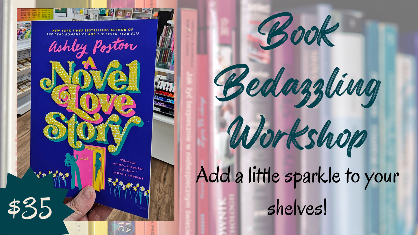 Book Bedazzling Workshop “Girls’ Night Out” (In Person • Shelbyville, TN)