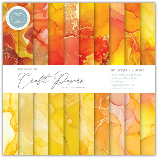 Sunset 6x6 Premium Paper Pad