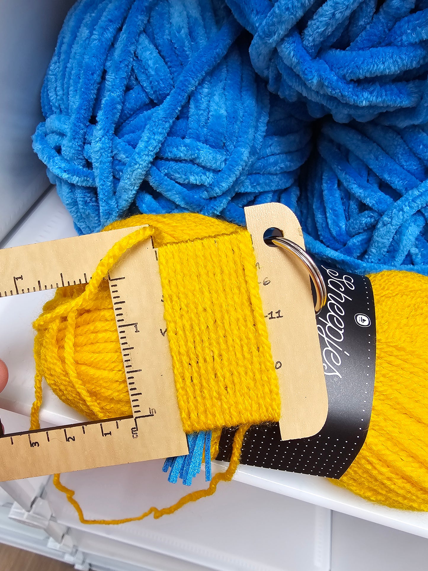 Yarn Gauge Tool