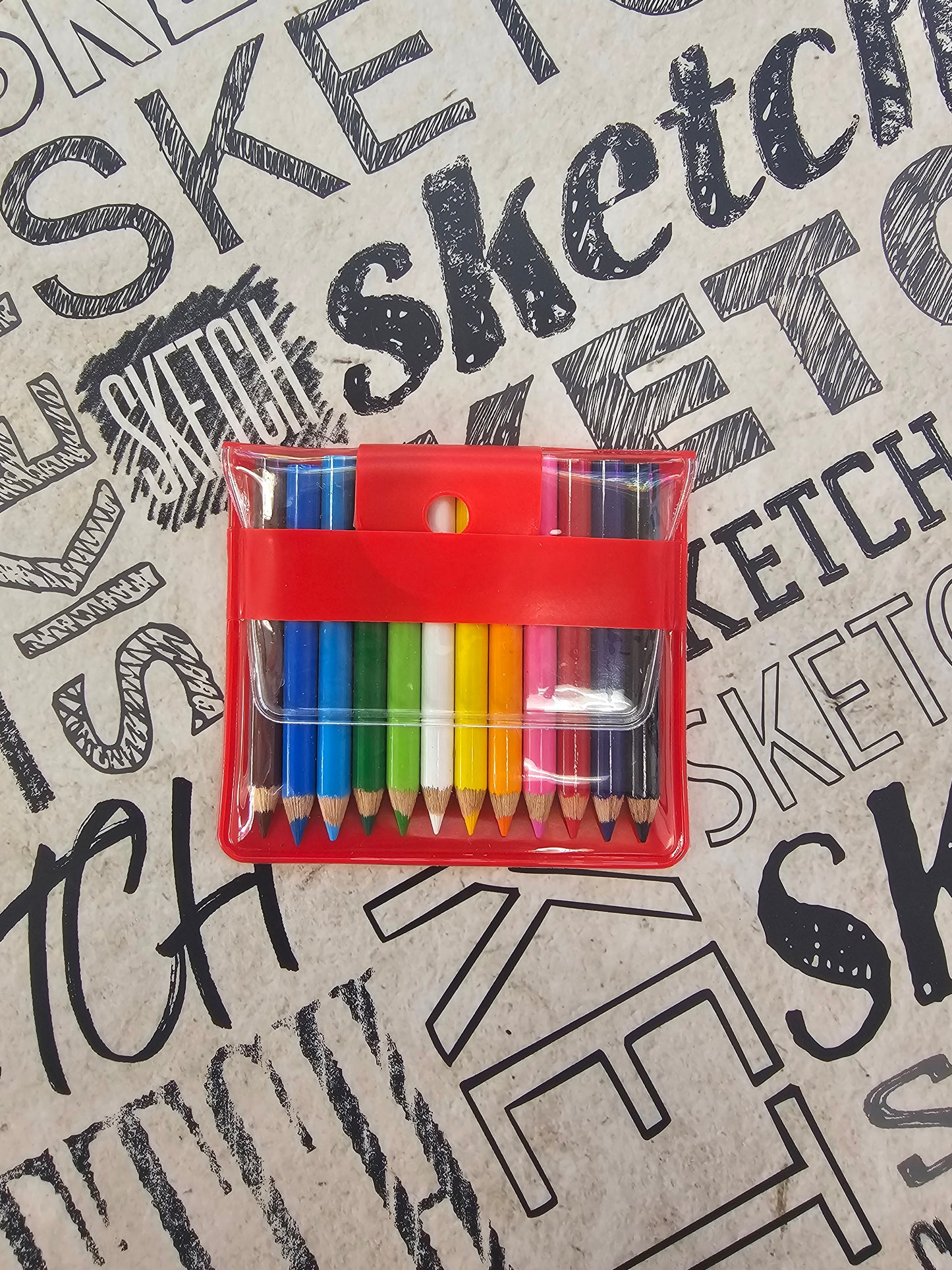 Mini Colored Pencil Set (12 pack)
