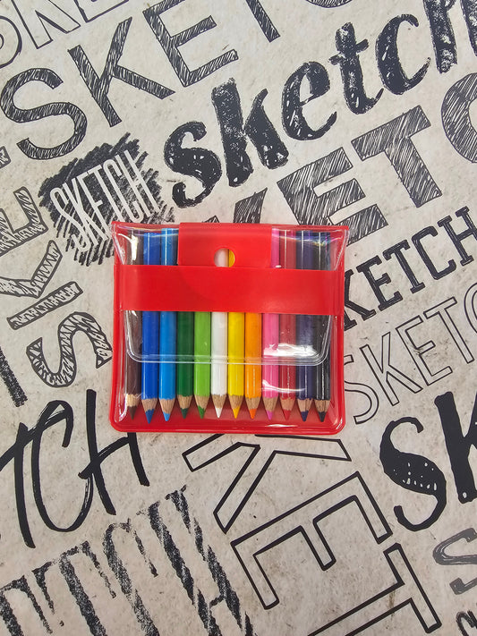 Mini Colored Pencil Set (12 pack)
