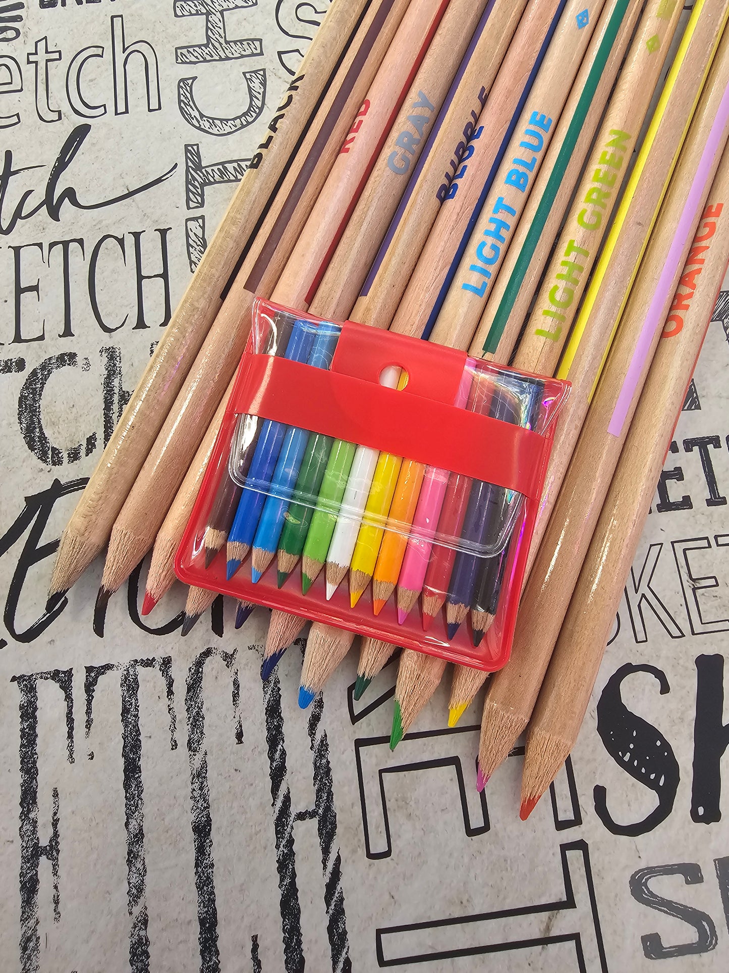 Mini Colored Pencil Set (12 pack)