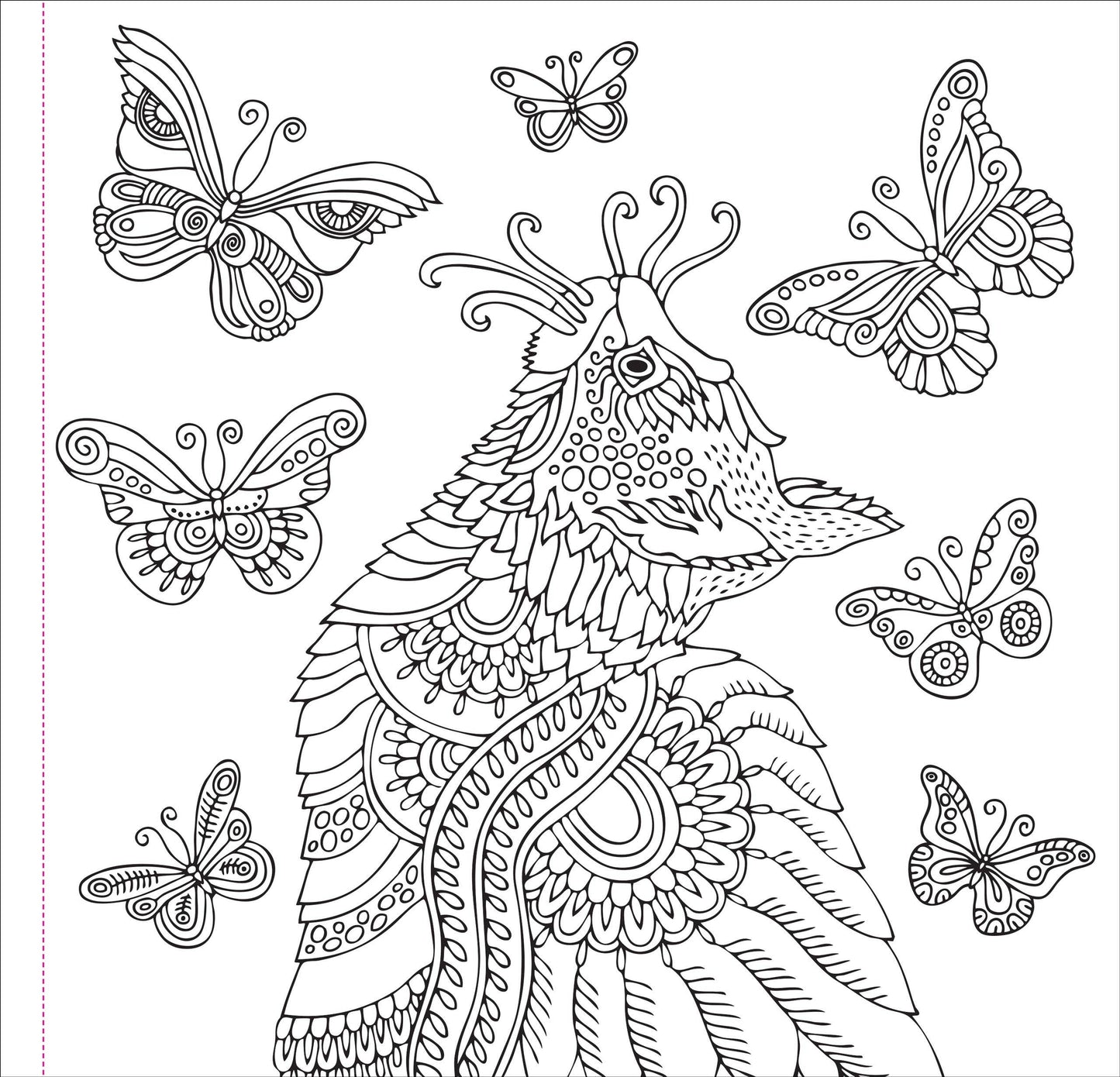 Cute and Curious Cats Adult Coloring Book