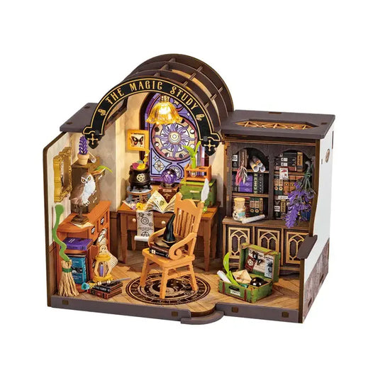 DG166 Rolife The Magic Study DIY Miniature House