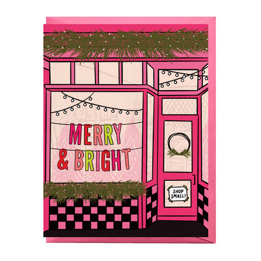 Holiday Shop Window Card