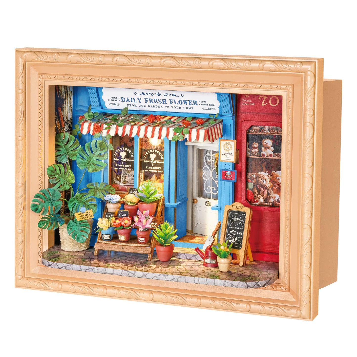 DP003 Rolife Daily Fresh Flower miniature house