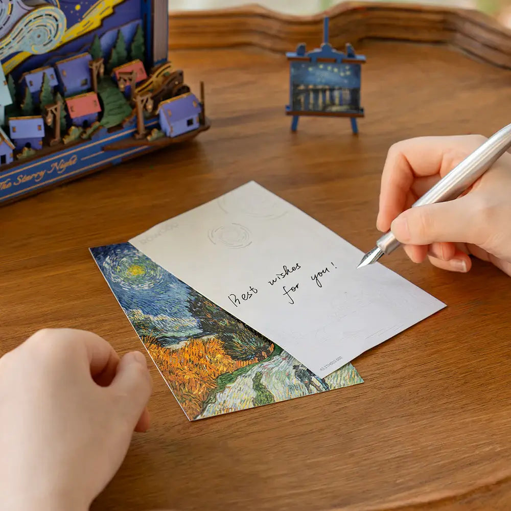 TH003 Rowood The Starry Night Wall Art 3D Wooden Puzzle