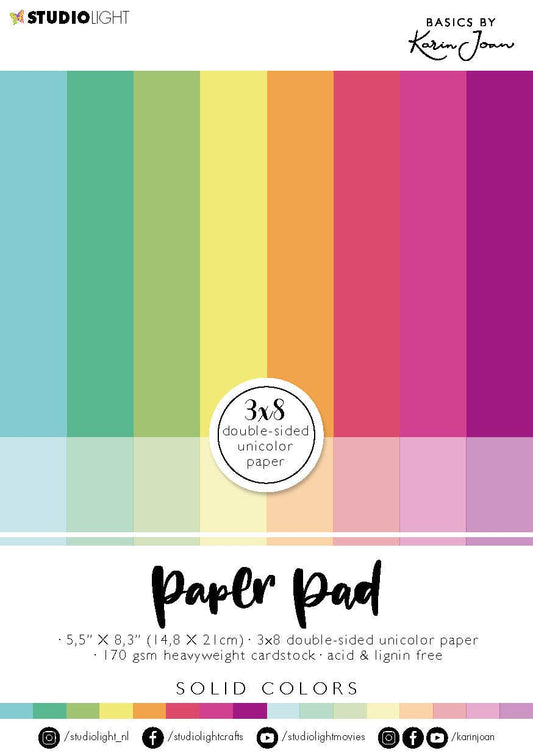 Solid Colors Essentials Paper Pad