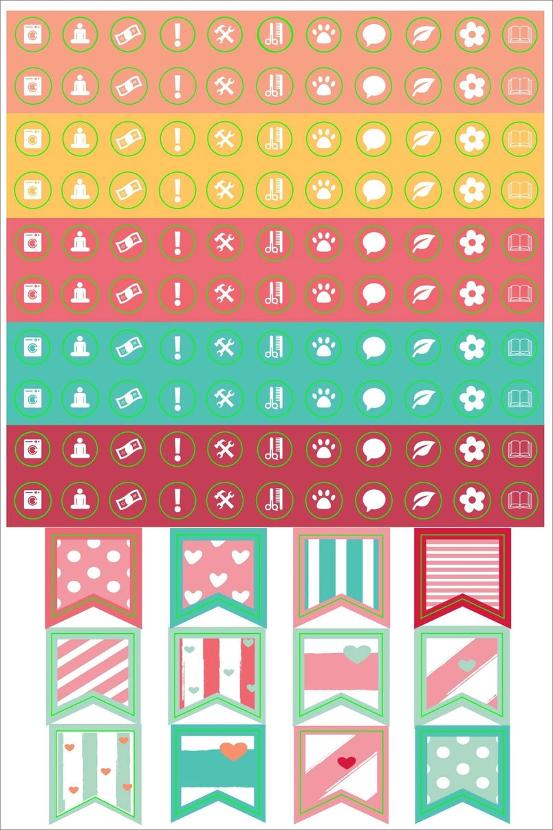 Essentials Planner Stickers Mega Pack