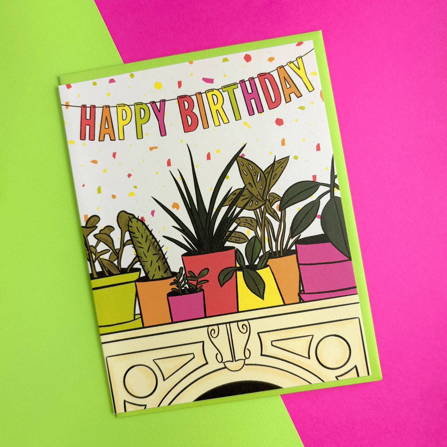 House Plant Birthday Card