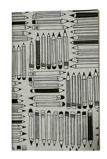 Lokta Paper Pencils Journal - 5x8