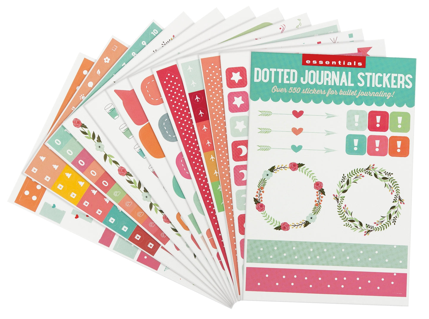 Dotted Journal Planner Stickers