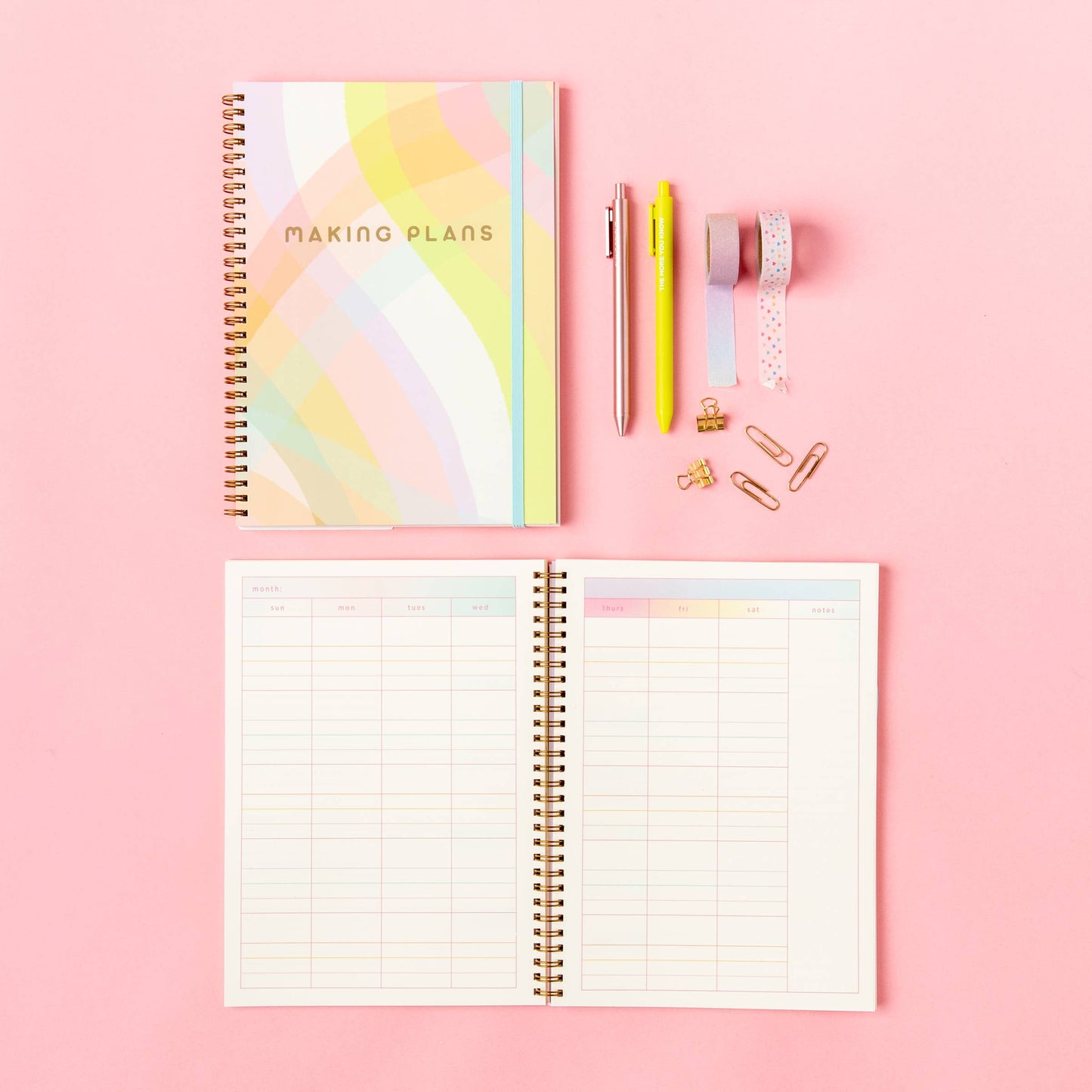 Perpetual Planner - Rainbow Gradient