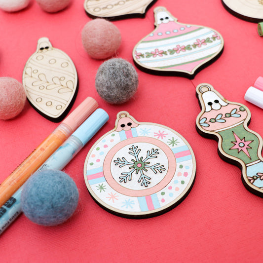 DIY Craft Kit -  The Vintage Ornament Kit