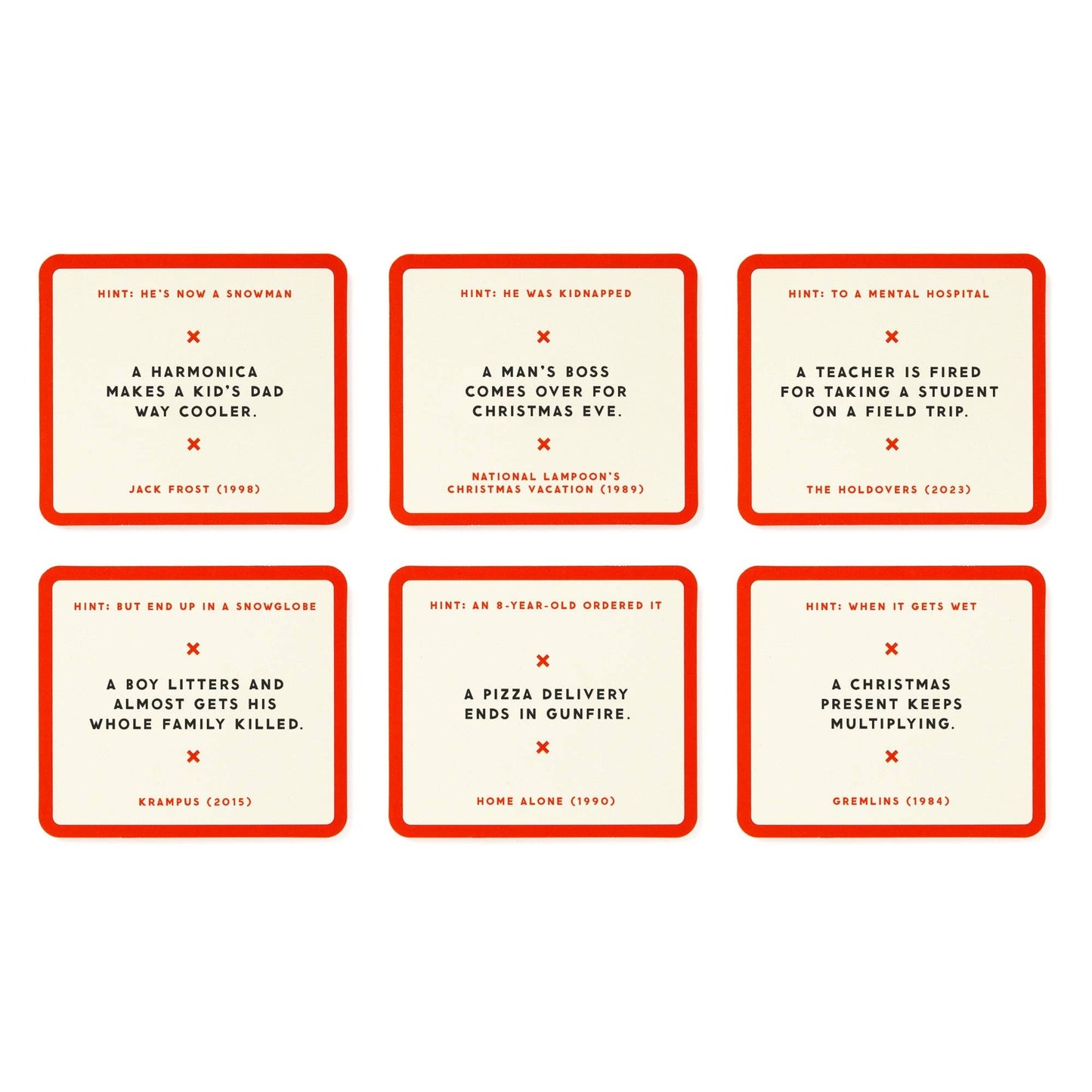 Brass Monkey Mini Poorly Explained Movies - Holiday Edition