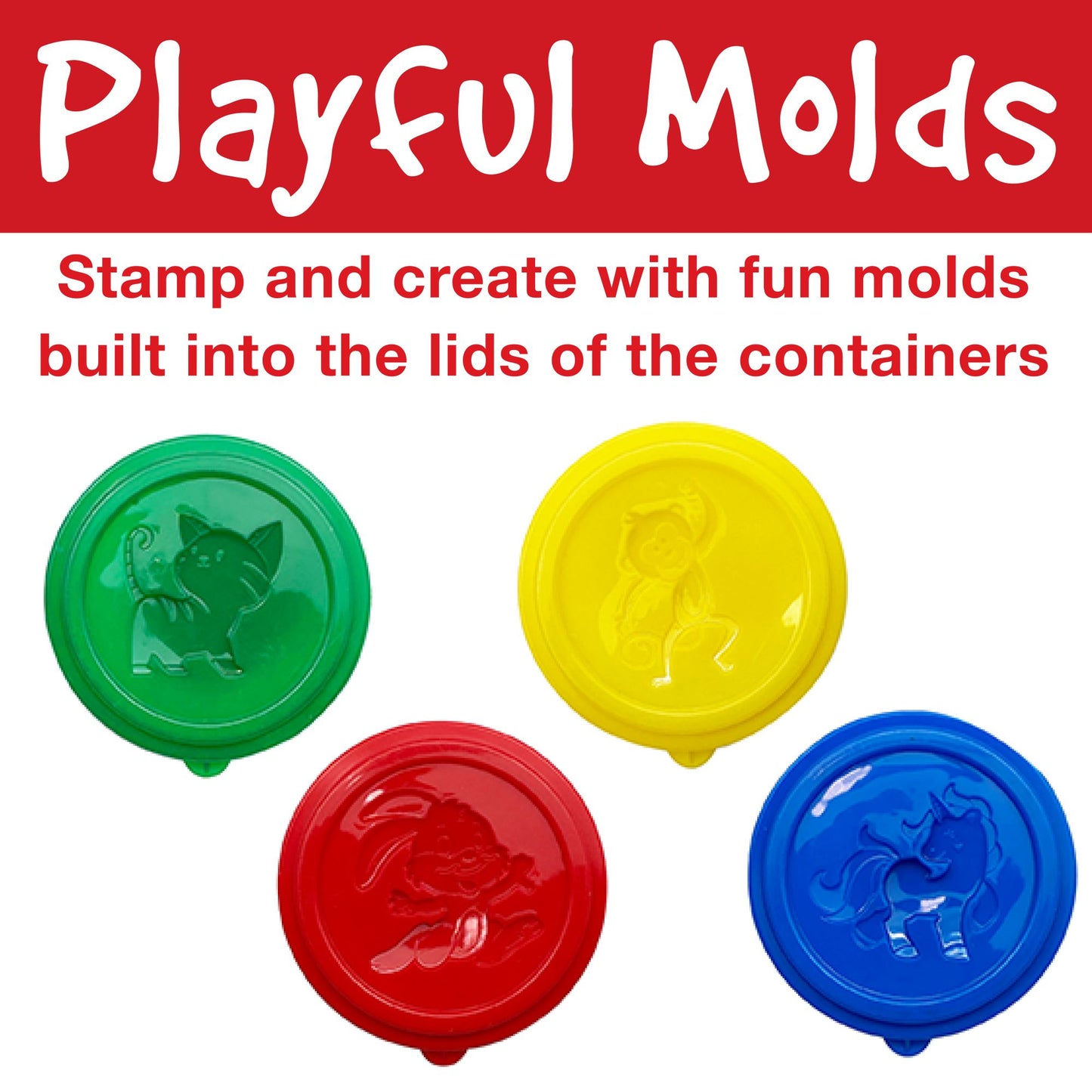 Little Creatives 4 Super Soft Modeling Dough