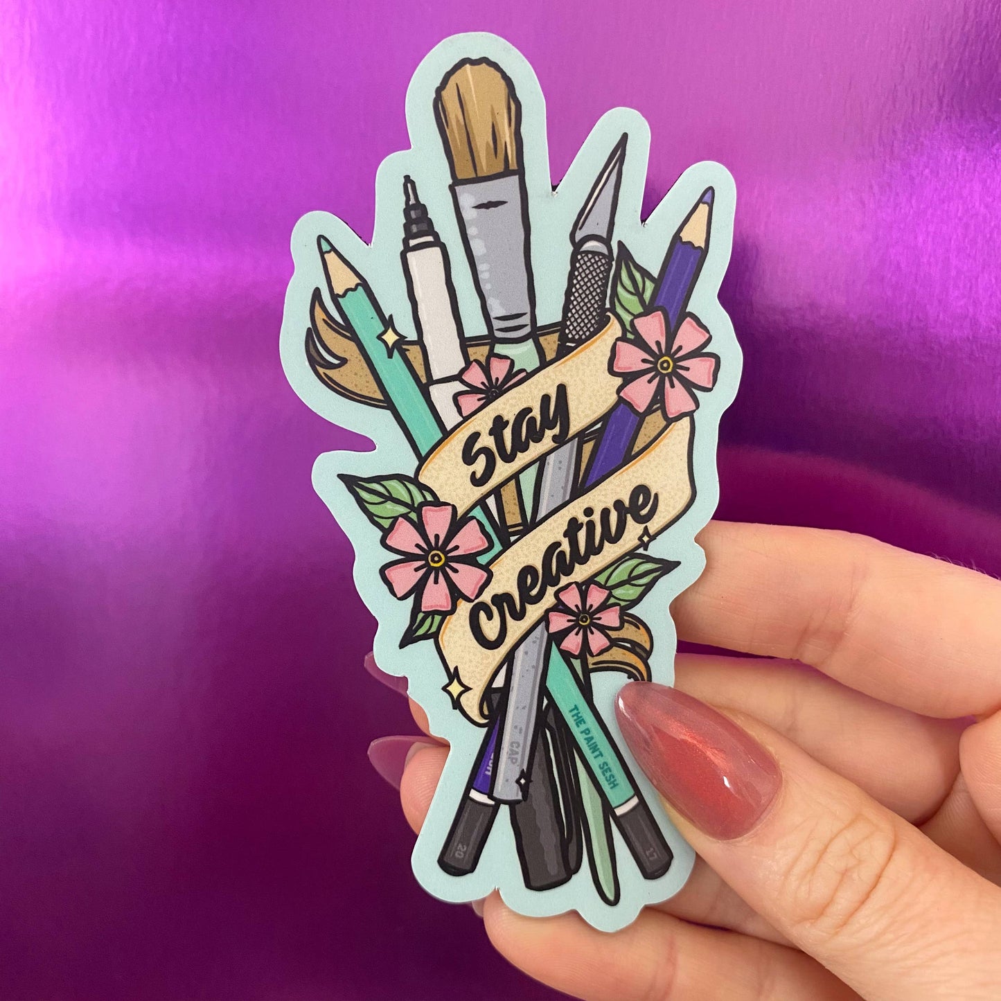 Stay Creative Magnet | Artist Accessory 