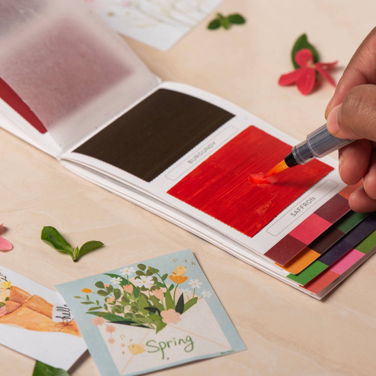 Spring Colorsheets - 16 Watercolors | Vegan | Non-toxic