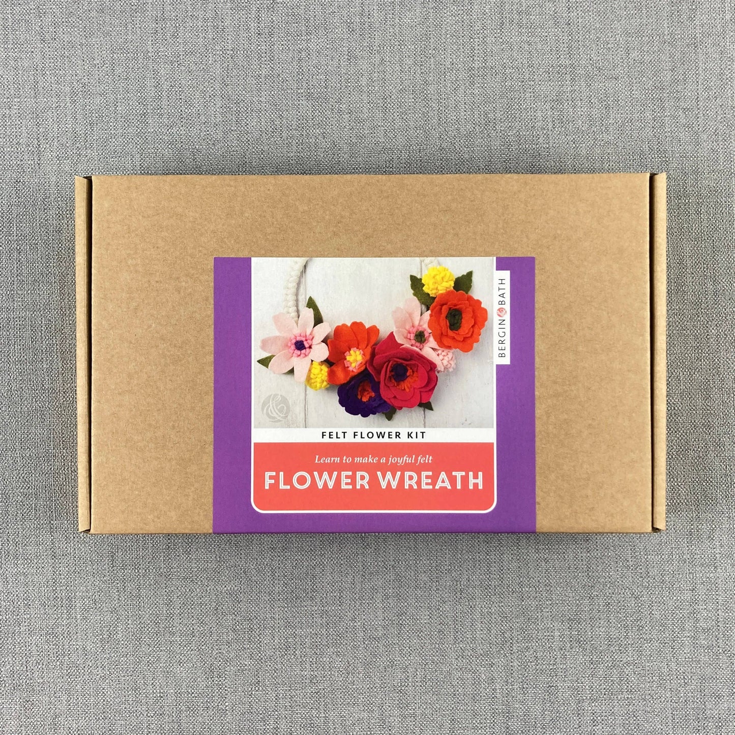 Felt Flower and Macrame Kit