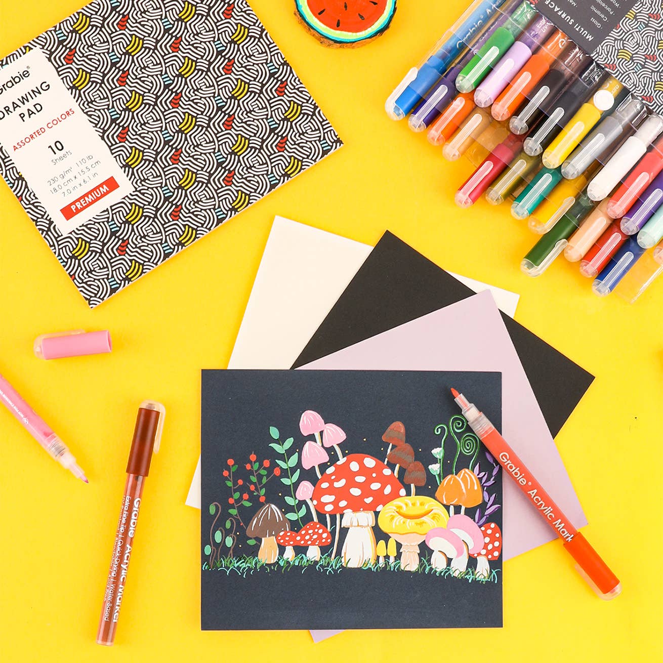 Extra Fine Tip Acrylic Paint Marker Set of 28