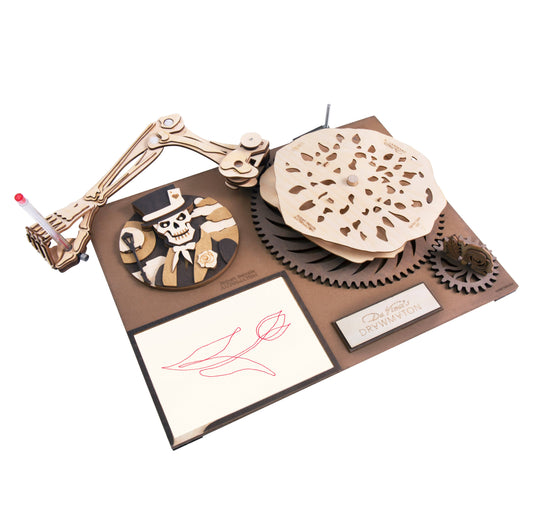 SD001 ROKR 3D Wooden Puzzles Drawing Machine Models