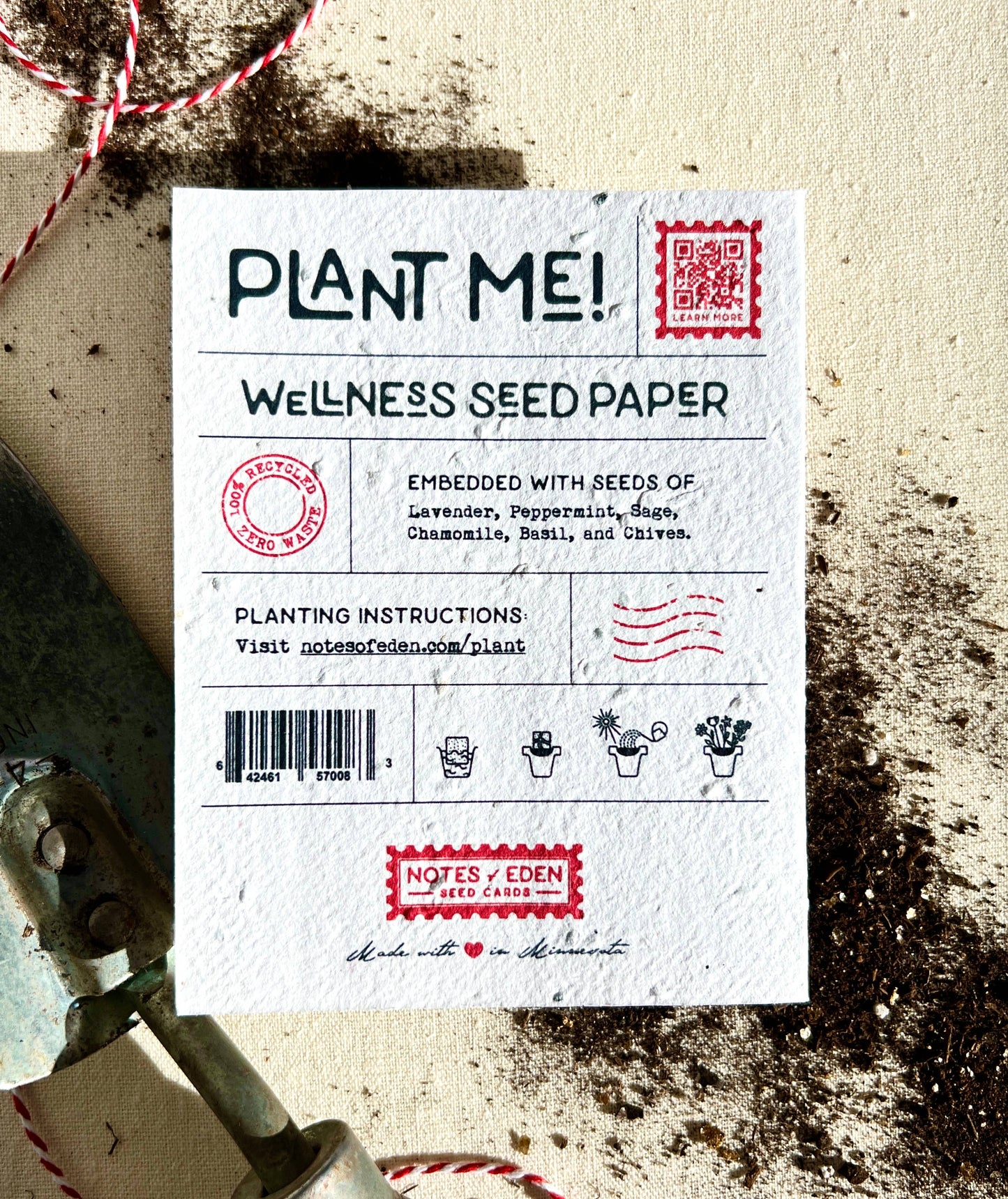 Pocketful of Sunshine Herb Mix Plantable Seed Cards